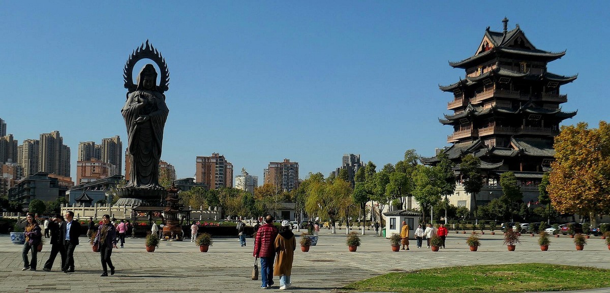 归元寺风光与银杏四