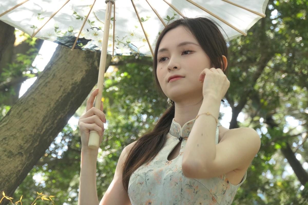 【阳光下的少女】——摄于上海桂林公园-中关村在线摄影论坛