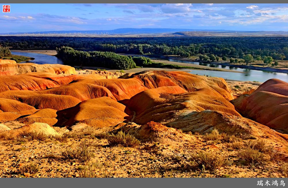 【魅力新疆行】4.与流霞溢彩的五彩滩亲密接触