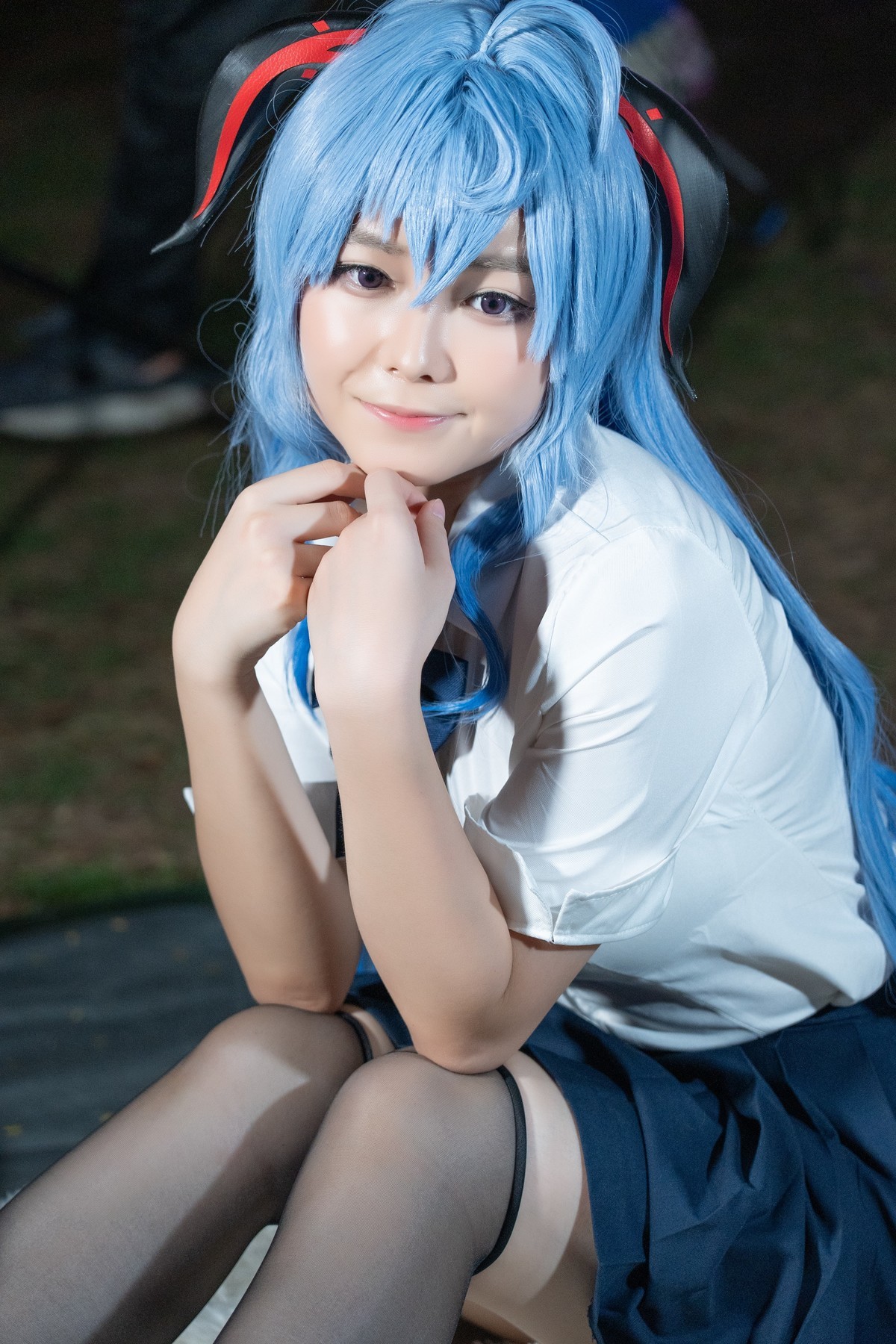 ?【JK甘雨】-微微一笑白月光