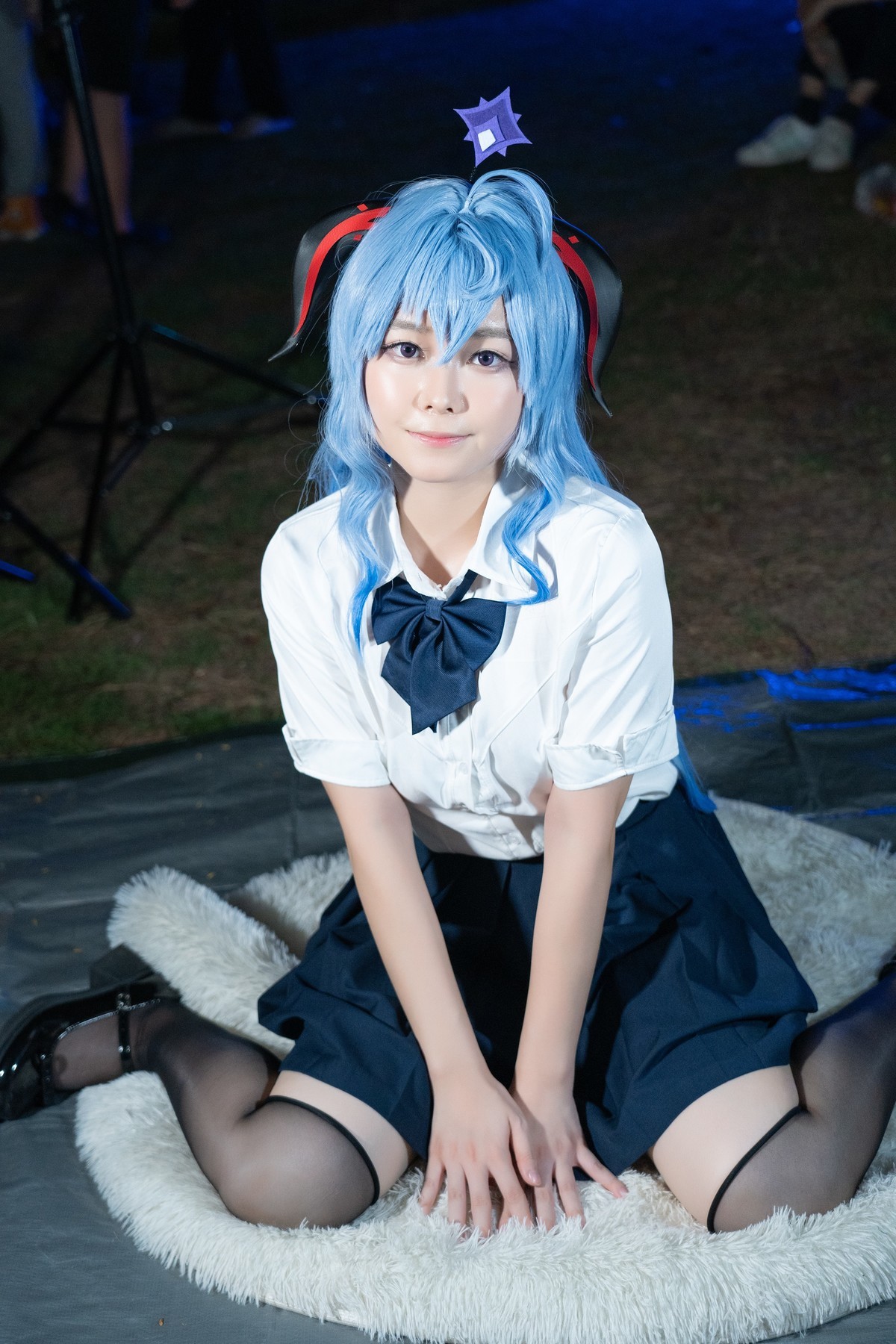 ?【JK甘雨】-微微一笑白月光