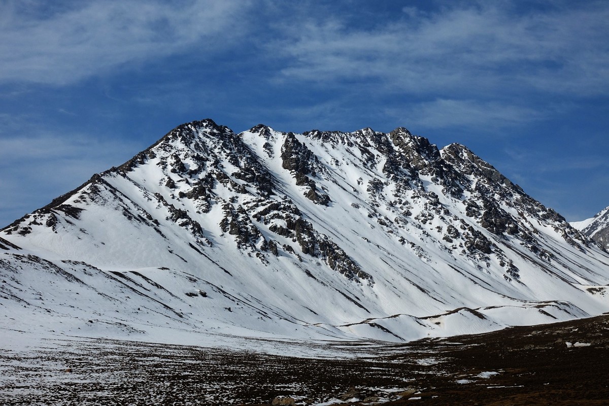 路过祁连山巴尔斯雪山