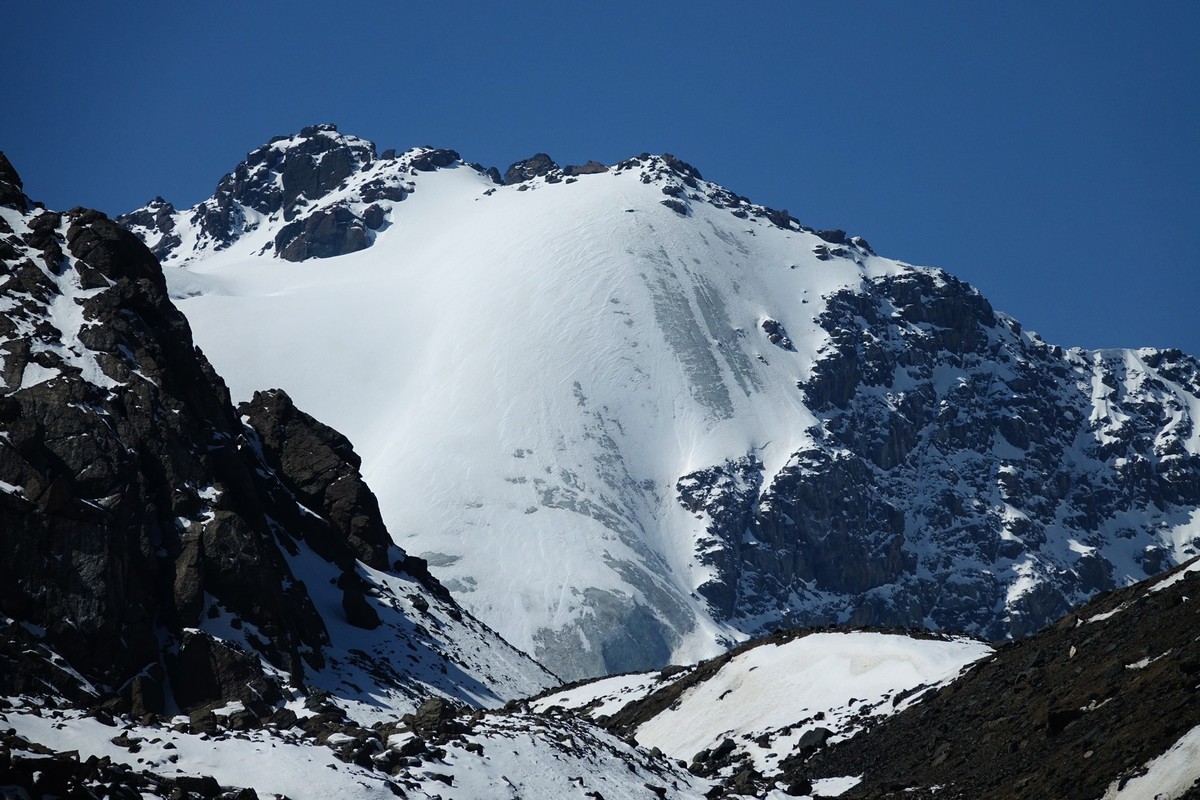 路过祁连山巴尔斯雪山