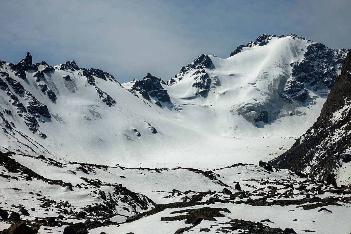 路过祁连山巴尔斯雪山