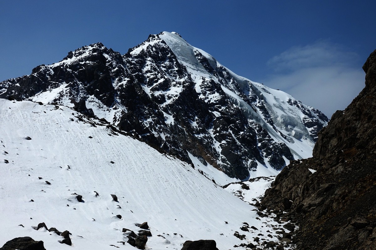 路过祁连山巴尔斯雪山