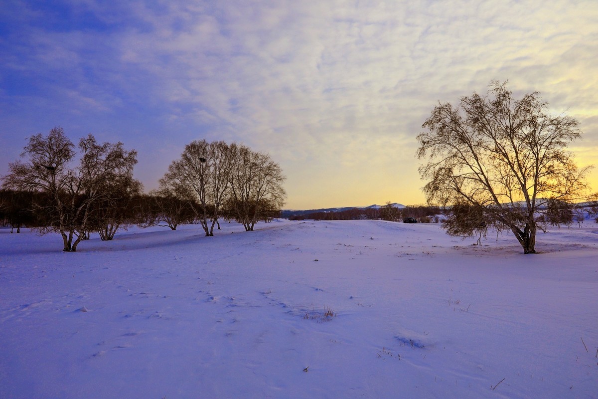 走乌兰布统路上随拍