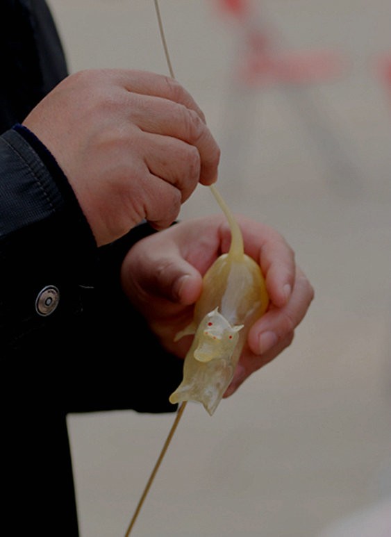 《不老松：纪实摄影》走马观花逛庙会：吹糖人！