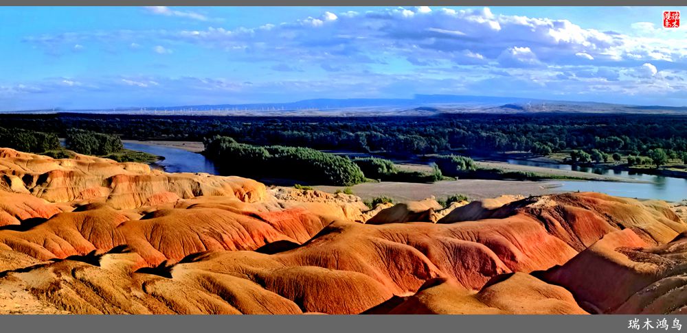 【魅力新疆行】4.与流霞溢彩的五彩滩亲密接触