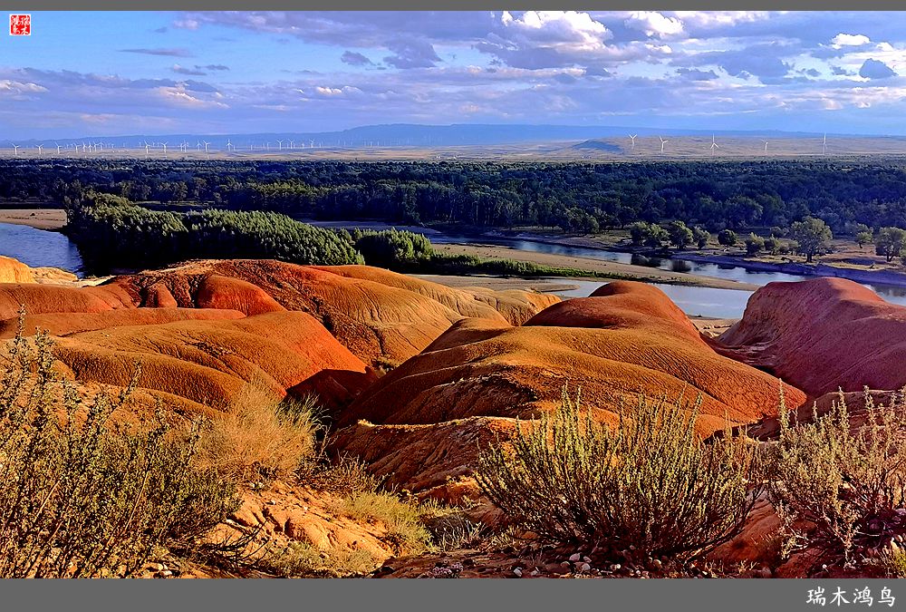 【魅力新疆行】4.与流霞溢彩的五彩滩亲密接触