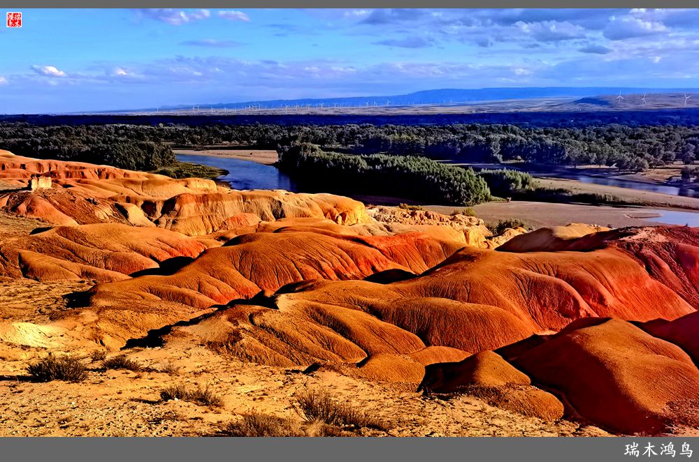 【魅力新疆行】4.与流霞溢彩的五彩滩亲密接触