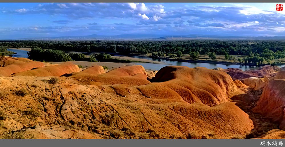 【魅力新疆行】4.与流霞溢彩的五彩滩亲密接触