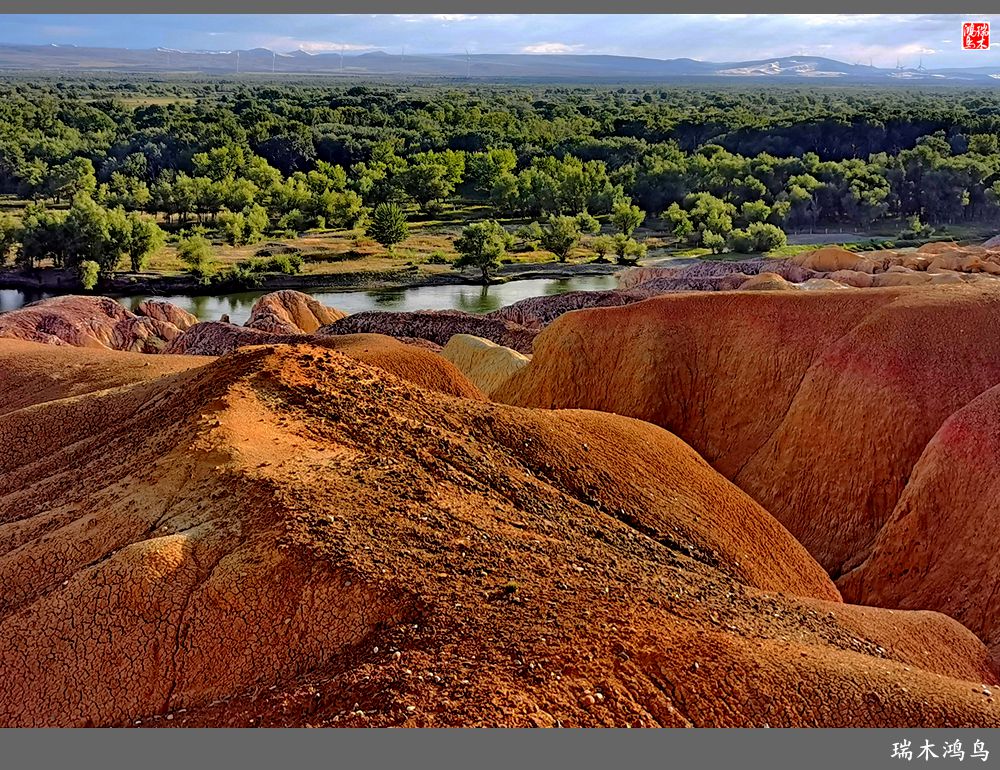 【魅力新疆行】4.与流霞溢彩的五彩滩亲密接触