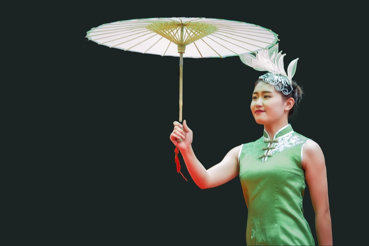 第六届非遗节演出:民族舞蹈《伞 舞》-中关村在线摄影论坛