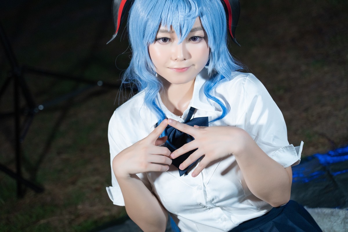 ?【JK甘雨】-微微一笑白月光