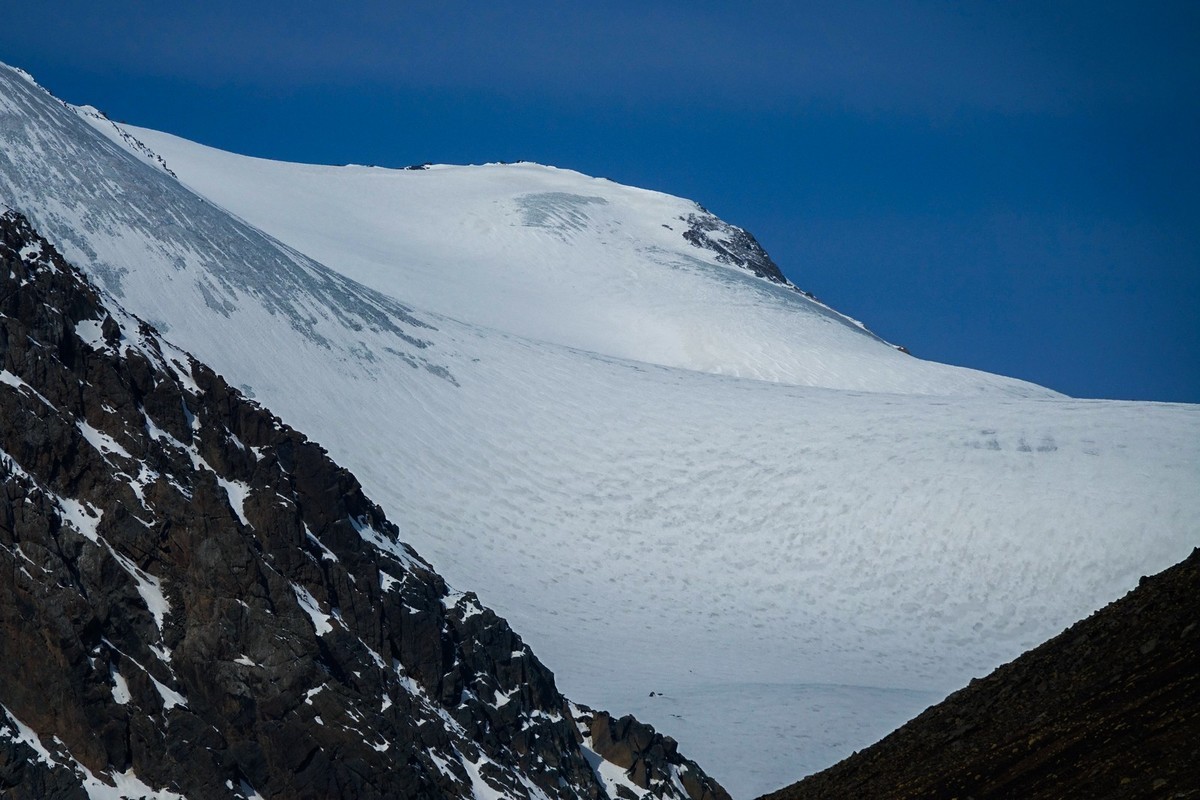 路过祁连山巴尔斯雪山
