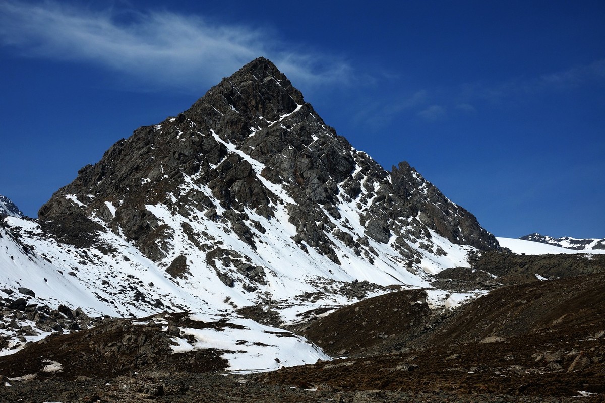 路过祁连山巴尔斯雪山