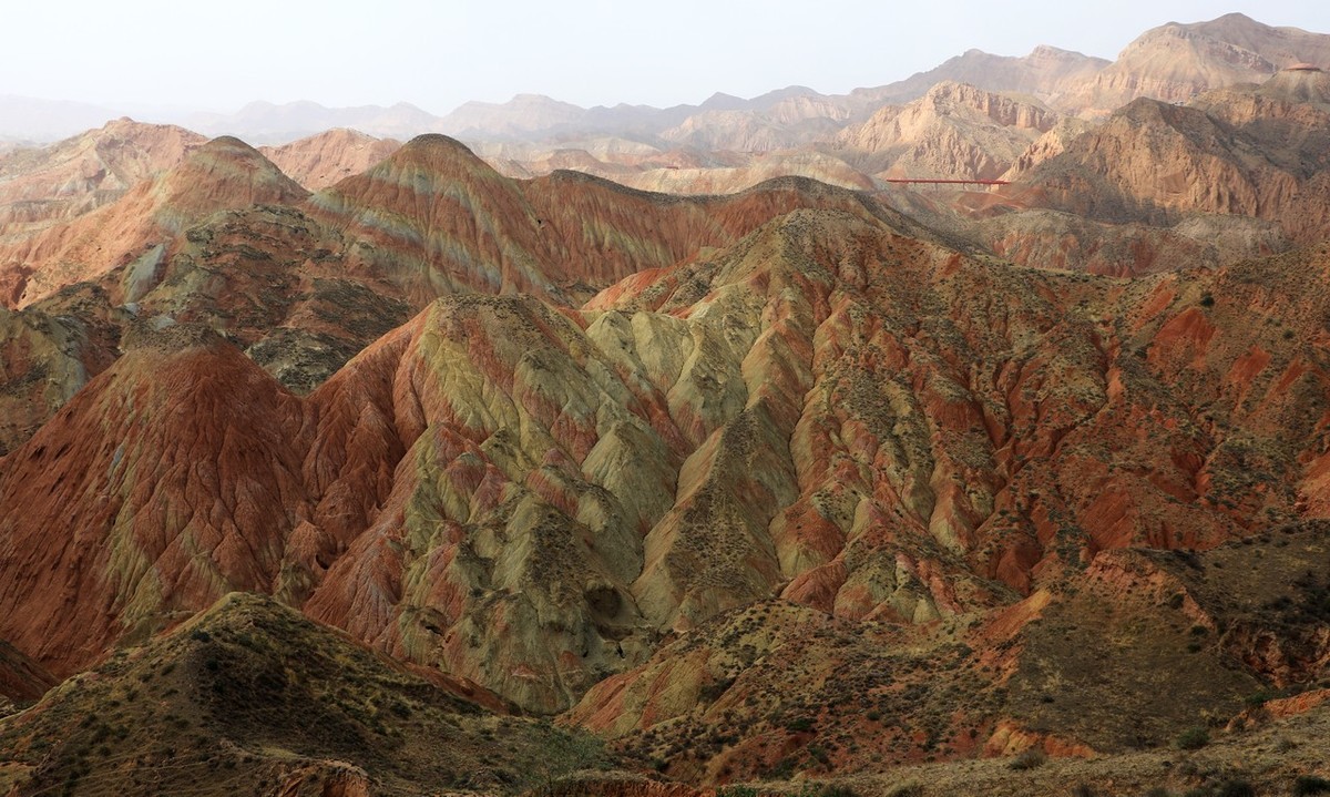 甘肃兰州水墨丹霞掠影