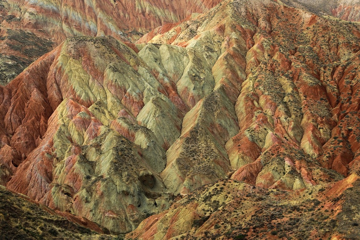甘肃兰州水墨丹霞掠影