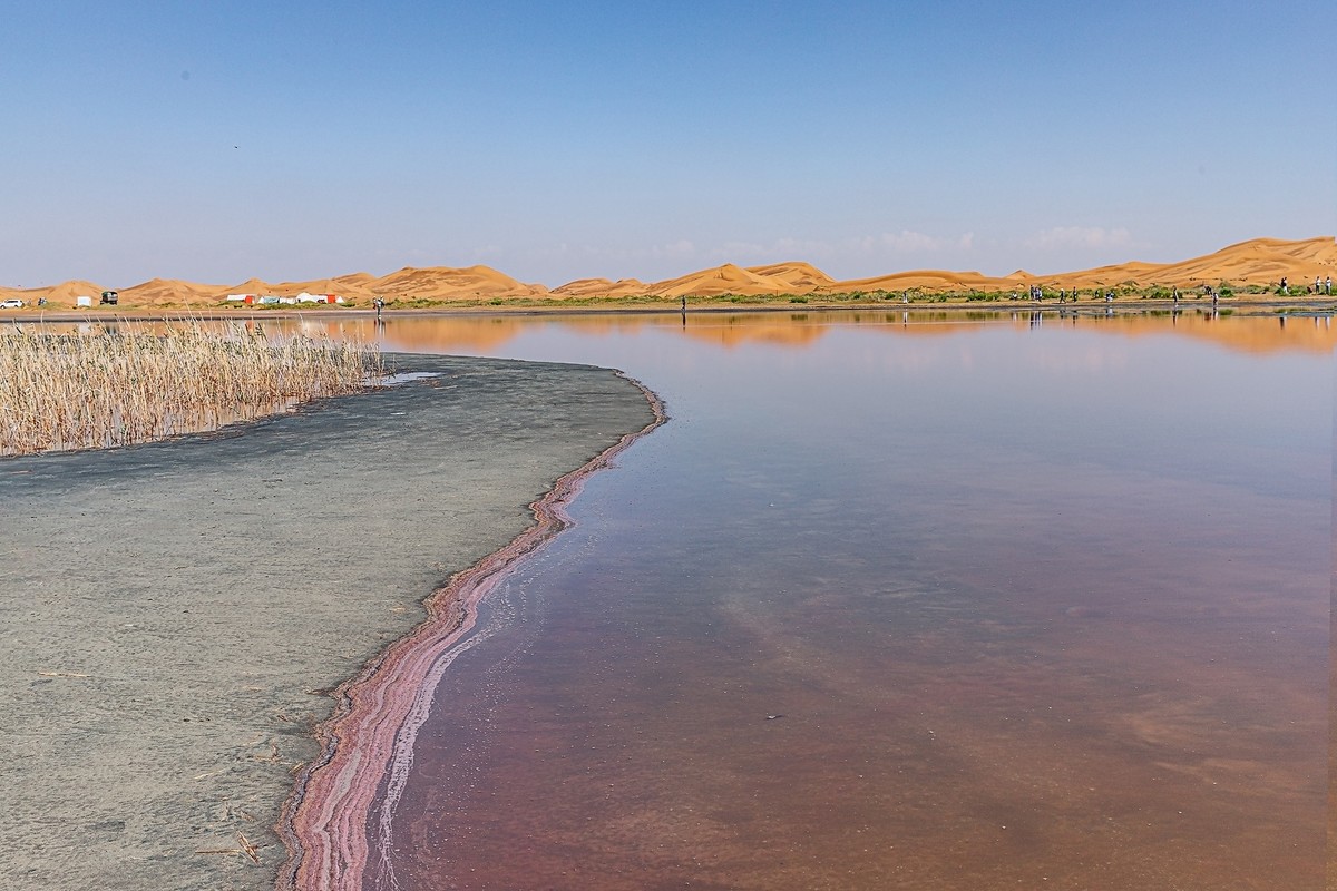 旅游记录内蒙古阿拉善盟左旗腾格里沙漠乌兰湖