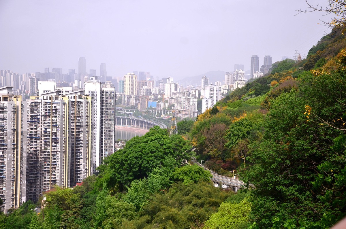 重庆主城“半山崖线”风景 (四)
