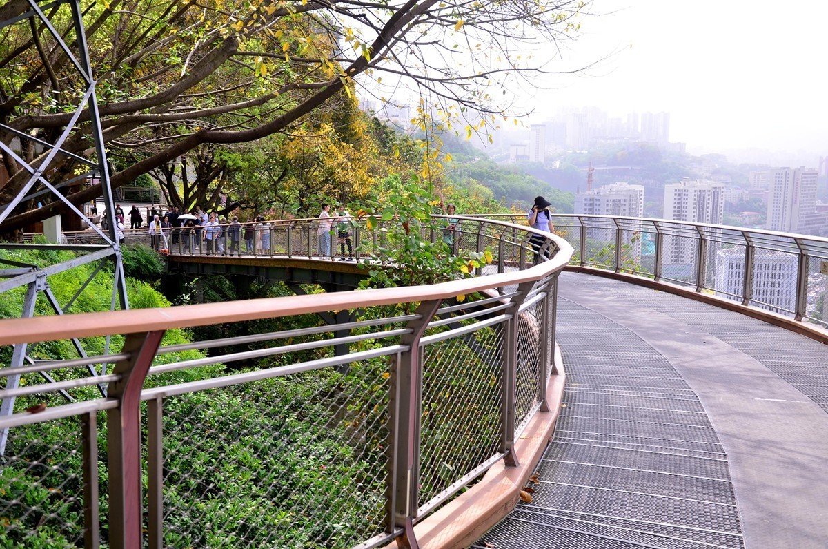 重庆主城“半山崖线”风景 (四)