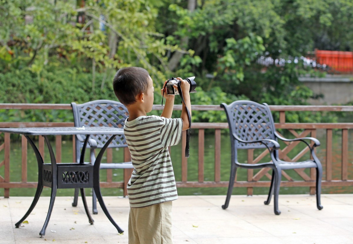 小朋友的海滨生活