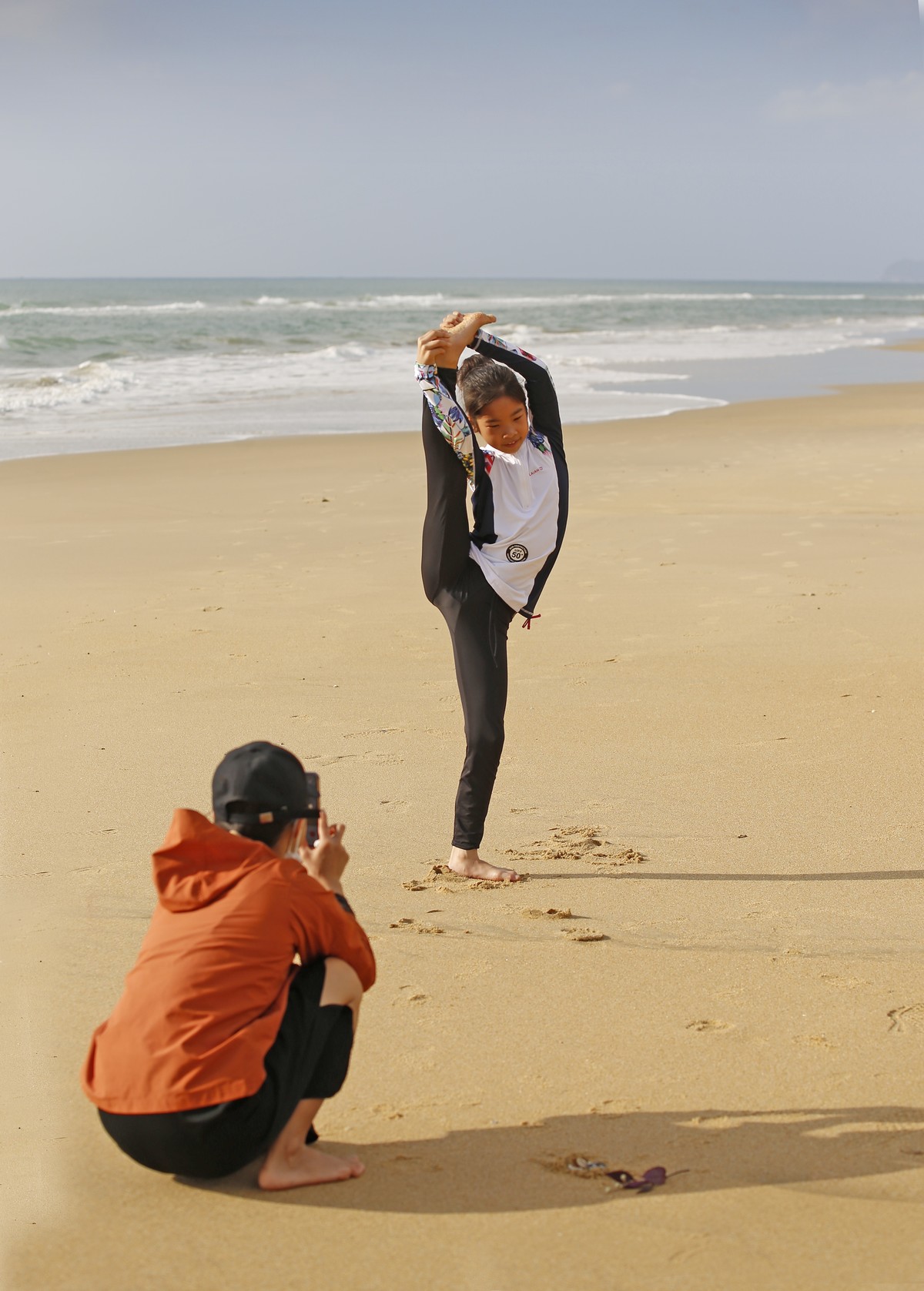 小朋友的海滨生活