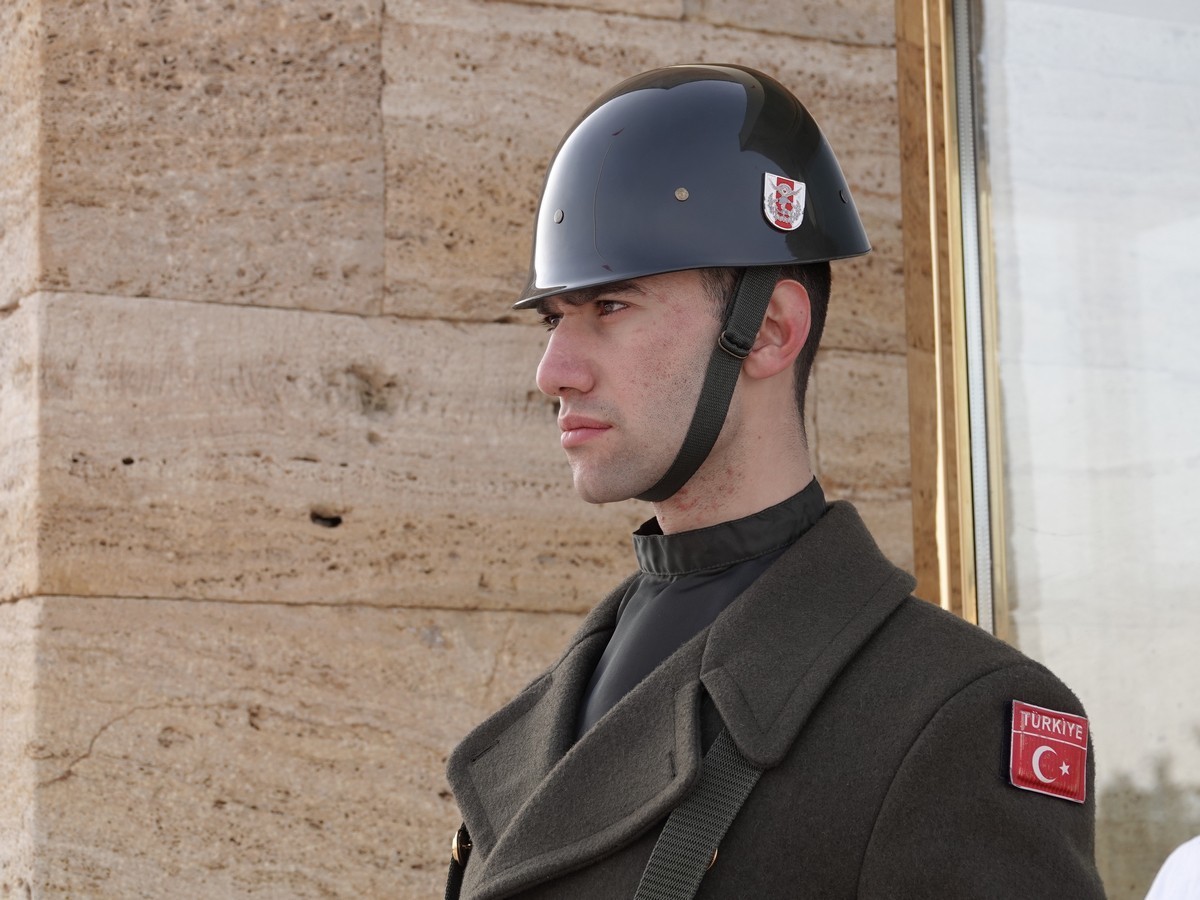 跟团游土耳其--安卡拉国父纪念馆士兵换岗