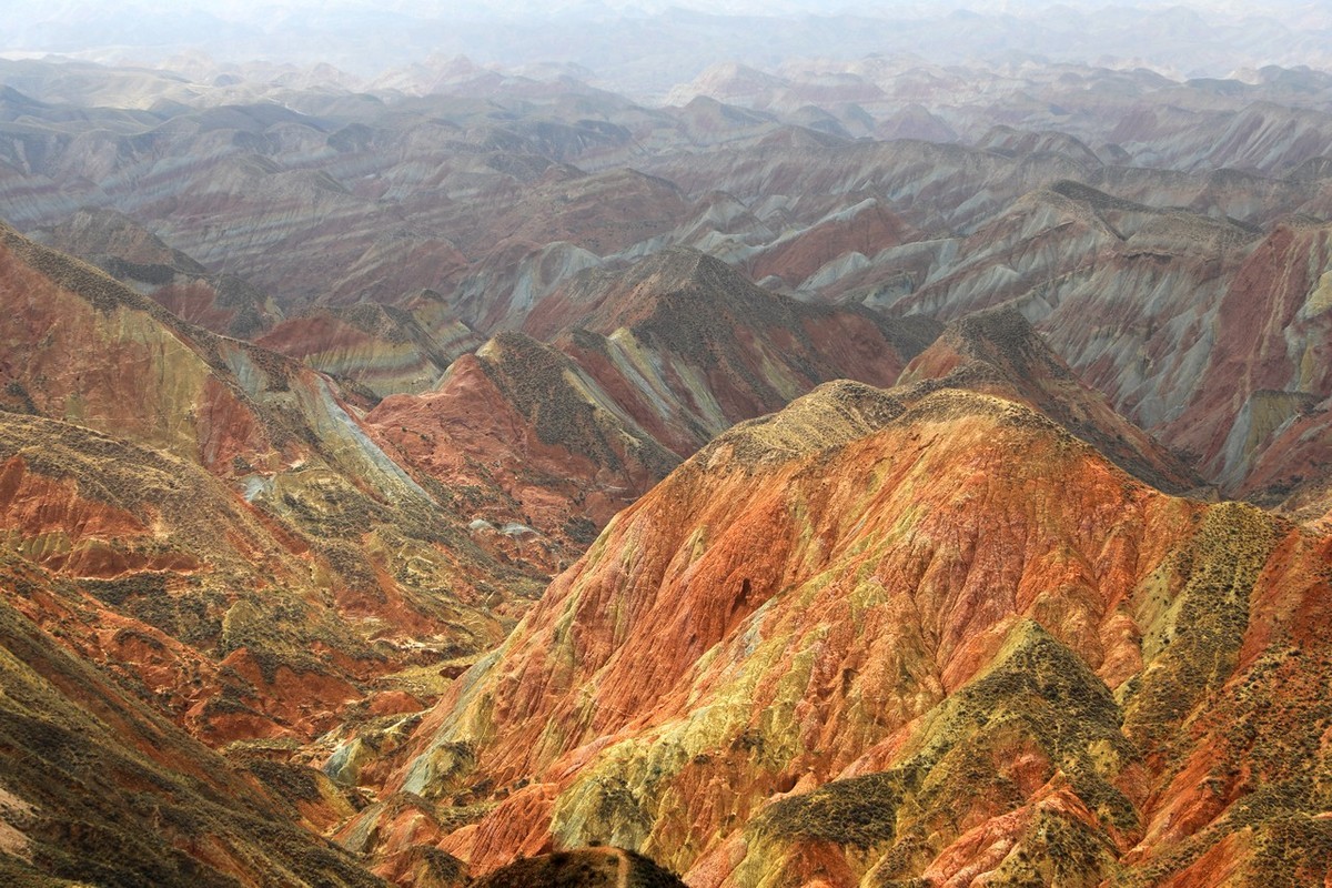 甘肃兰州水墨丹霞掠影