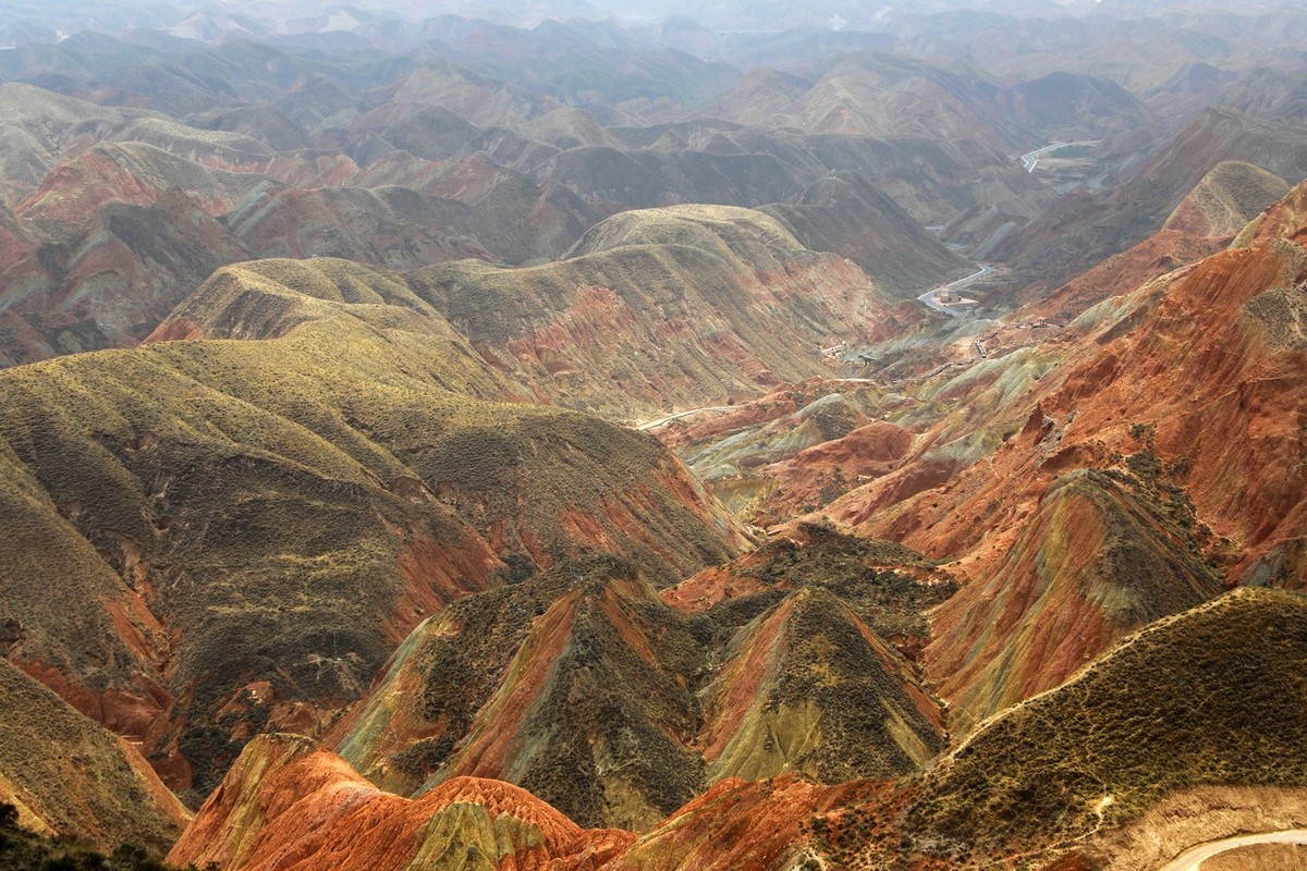 甘肃兰州水墨丹霞掠影