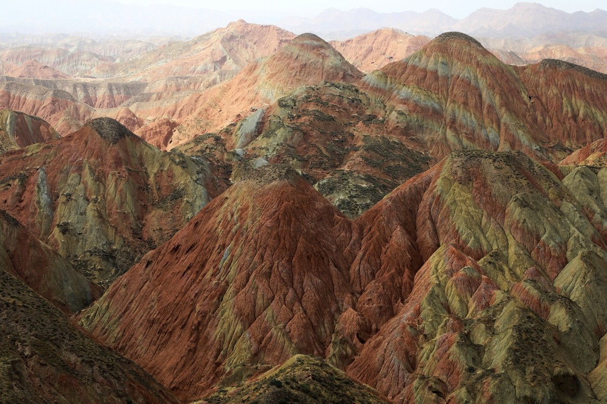 甘肃兰州水墨丹霞掠影