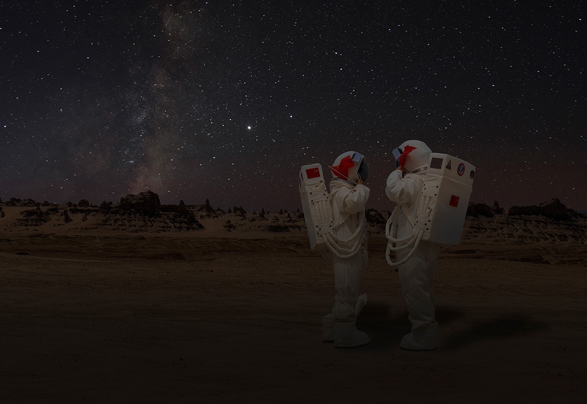 俄博梁“火星之旅”