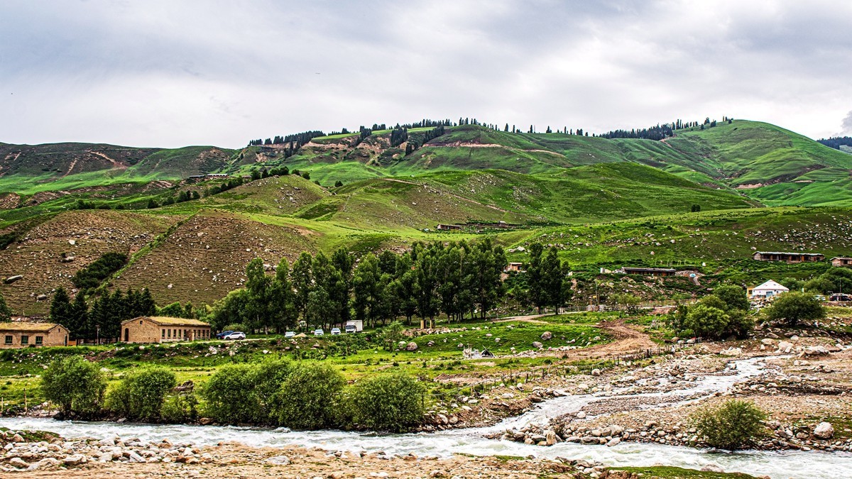 新疆行游--国家历史文化名村--琼库什台【1】