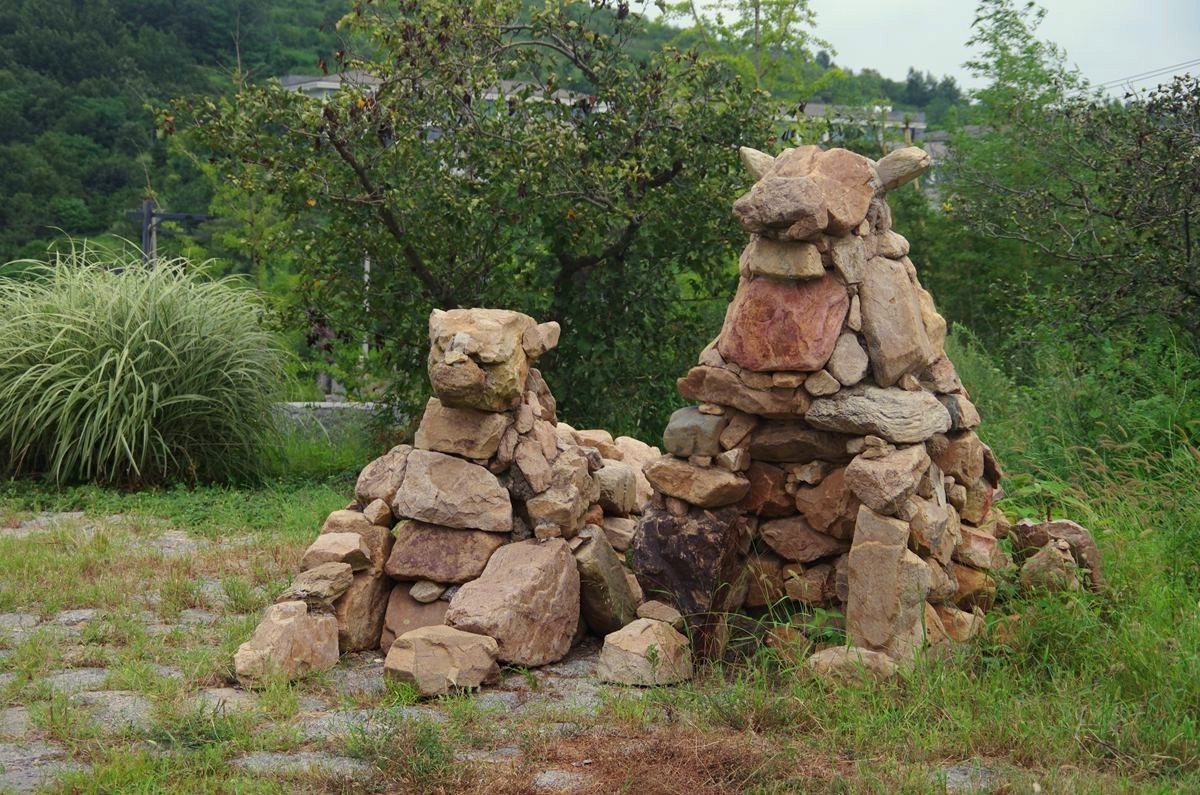 无极鬼谷旅游速写