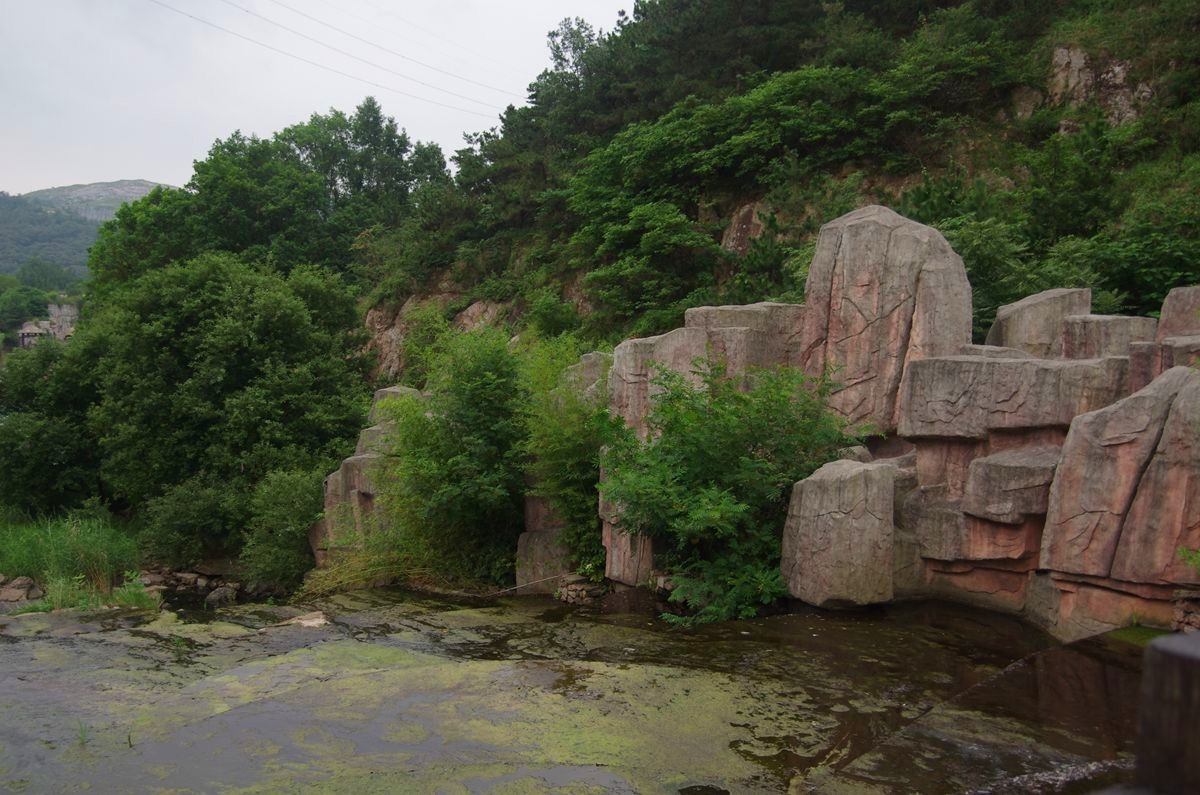 无极鬼谷旅游速写