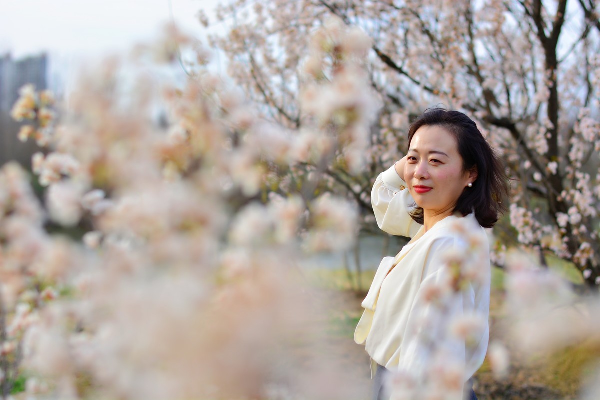 沙颍河湿地公园人像