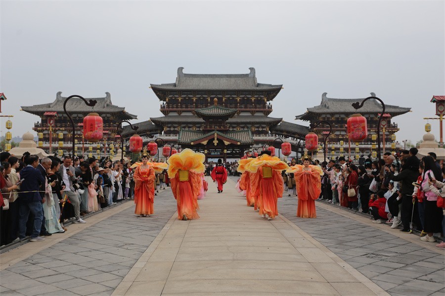 快闪洛阳王城公园和九州池的印象