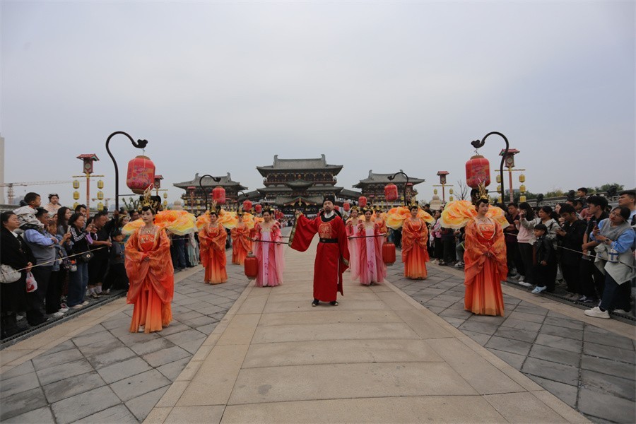 快闪洛阳王城公园和九州池的印象