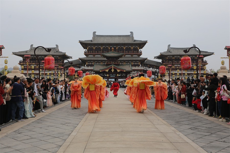 快闪洛阳王城公园和九州池的印象