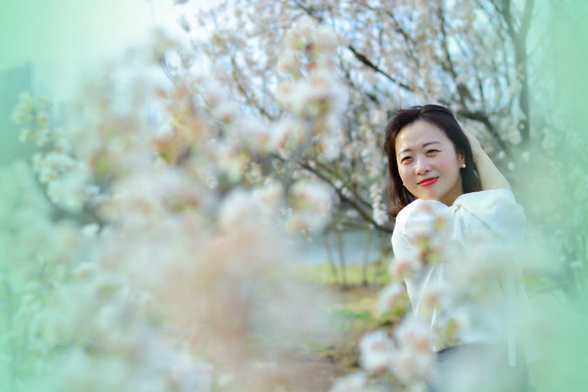 沙颍河湿地公园人像