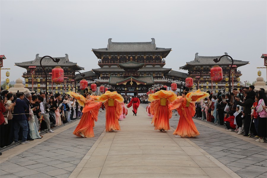 快闪洛阳王城公园和九州池的印象