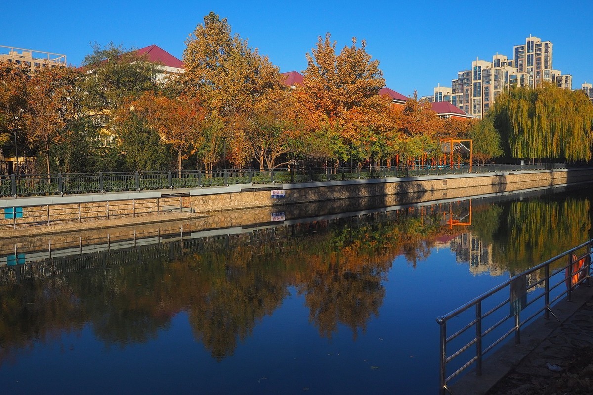 冬日·民心河畔