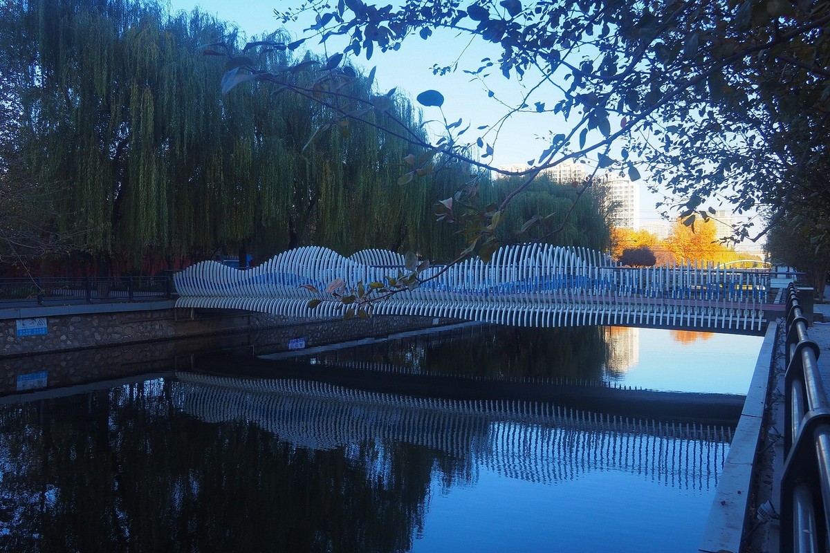 冬日·民心河畔