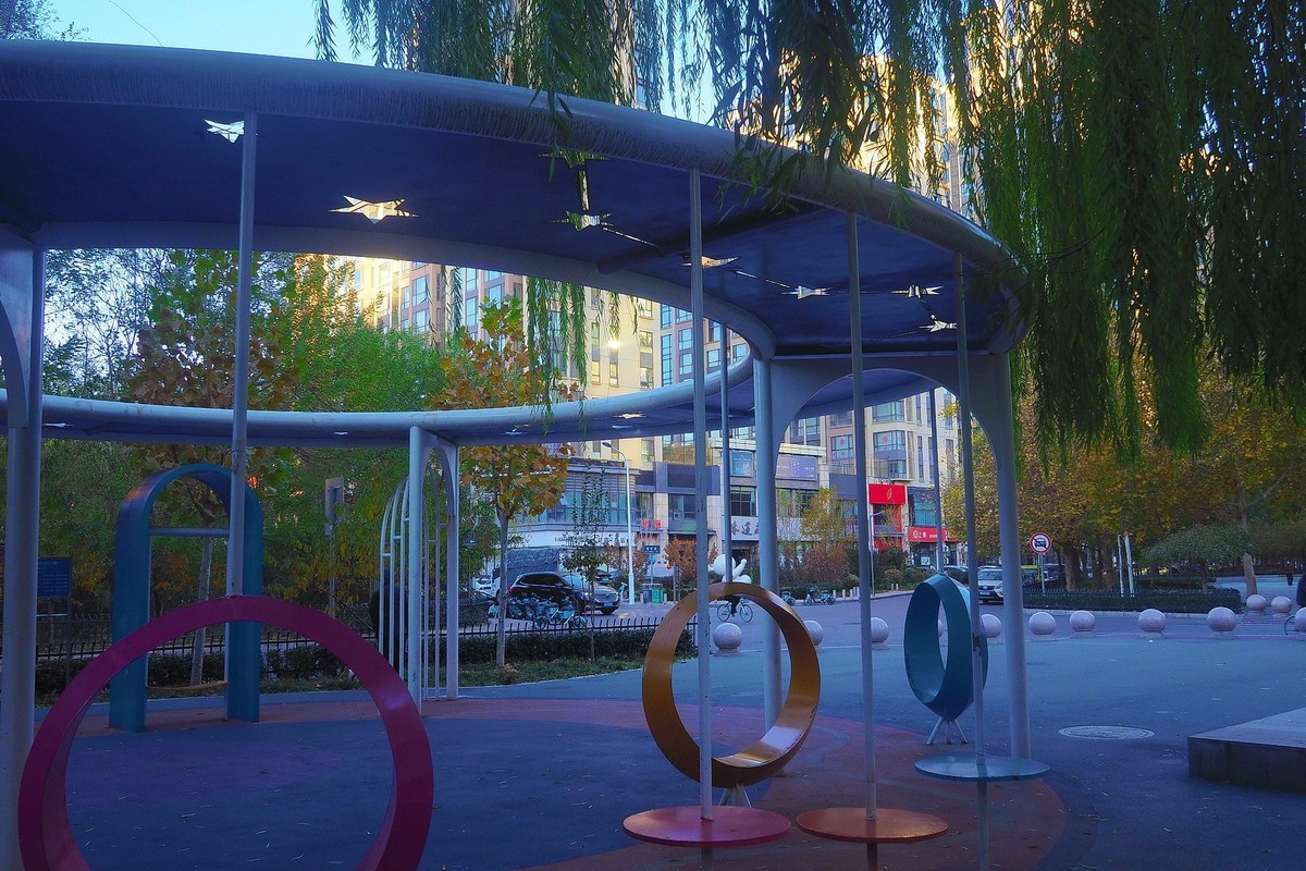 冬日·民心河畔