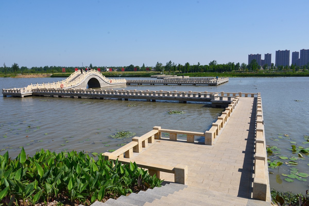 三湖一坝生态湿地公园