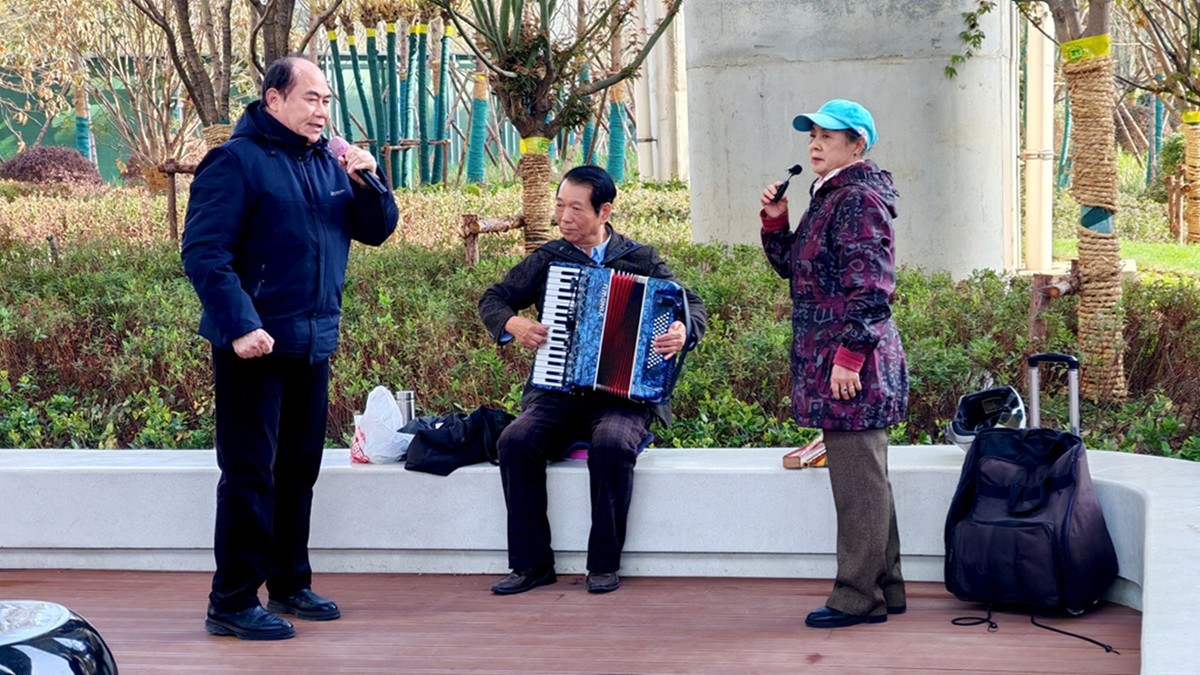 春天的中江公园