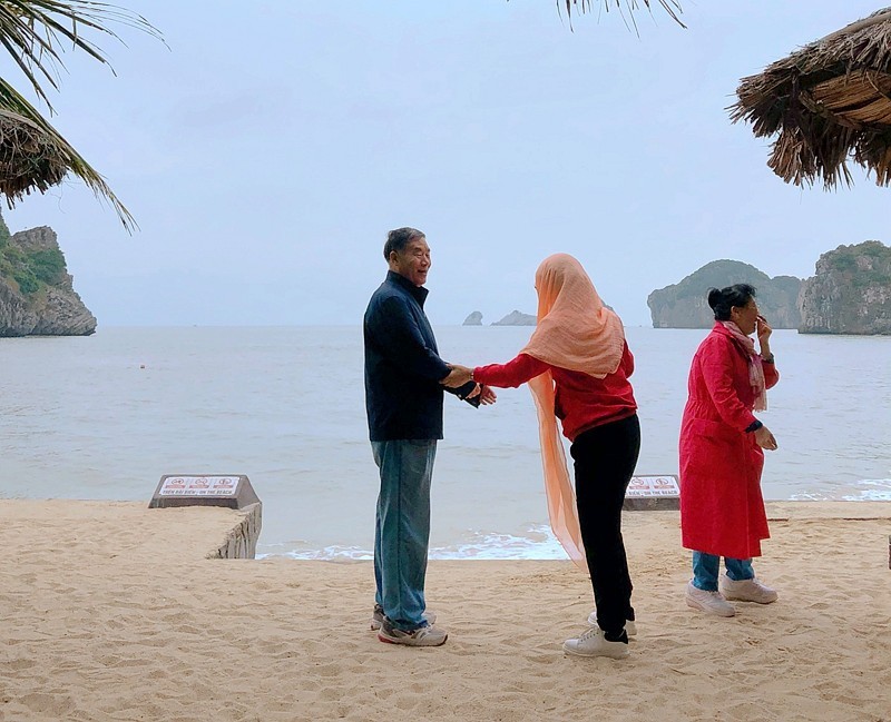 《不老松：2015中国优导中游张松：越南印象!》(16)吉婆群岛第三大海湾～兰沙湾，安静