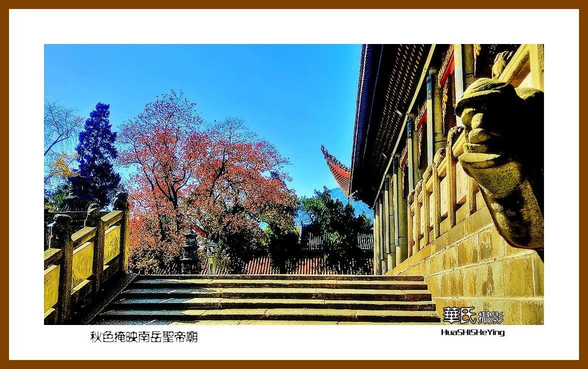 2021南行慢游（湖南115）——秋色掩映南岳圣帝庙（衡阳市衡山）