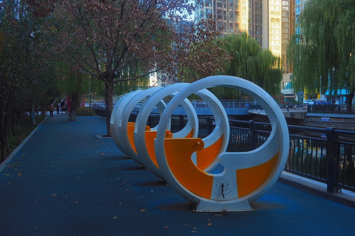 冬日·民心河畔