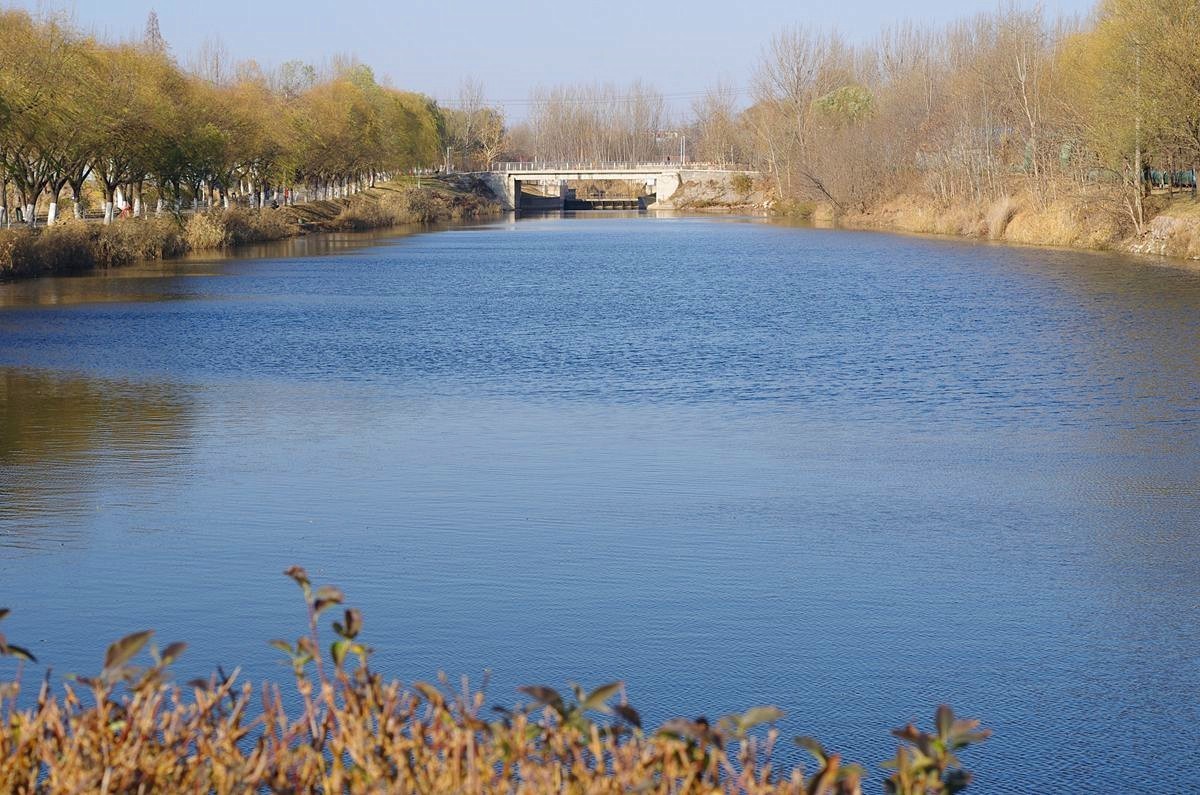 冬日的公园静悄悄